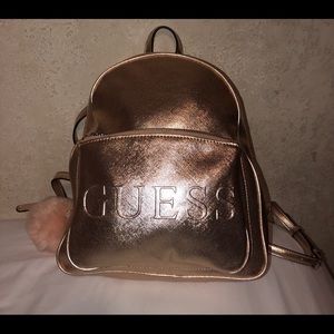 Guess Rose Gold Backpack